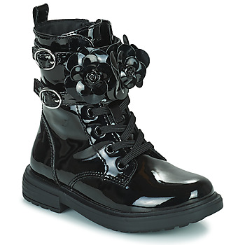 Schuhe Mädchen Boots Geox J ECLAIR GIRL Schwarz