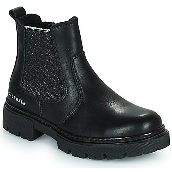 Schuhe Mädchen Boots Bullboxer AJS502BKSV Schwarz