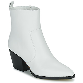 Schuhe Damen Boots MICHAEL Michael Kors HARLOW Weiss