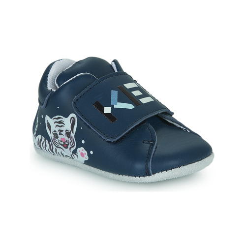 Schuhe Kinder Babyschuhe Kenzo K99006 Blau