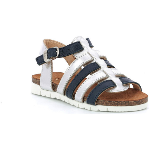 Schuhe Mädchen Sandalen / Sandaletten Aster Banwa Silbern