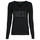 Kleidung Damen Pullover Guess PASCALE VN LS Schwarz