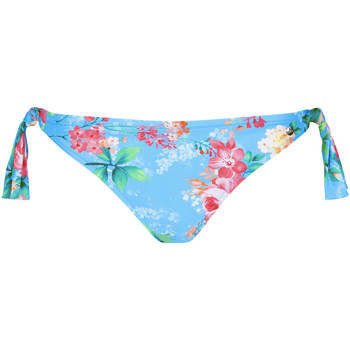 Kleidung Damen Bikini Ober- und Unterteile Lisca Bikini-Strümpfe mit Bindebändern Manila Blau