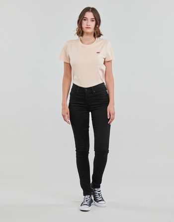 Kleidung Damen Röhrenjeans Levi's 311 SHAPING SKINNY Schwarz