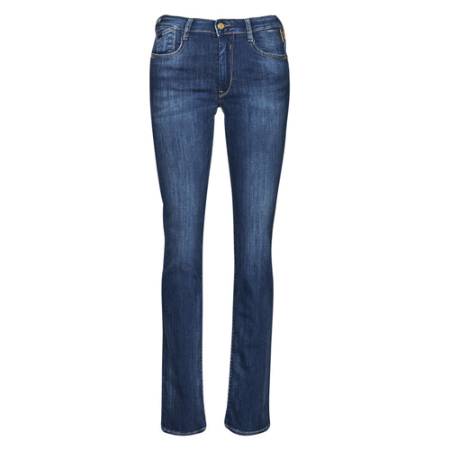 Kleidung Damen Straight Leg Jeans Le Temps des Cerises PULP HIGH CASAL Blau