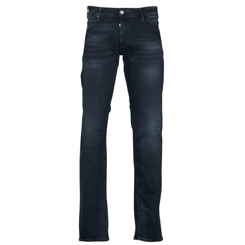 Kleidung Herren Straight Leg Jeans Le Temps des Cerises 812 JUGANDO Blau / Schwarz