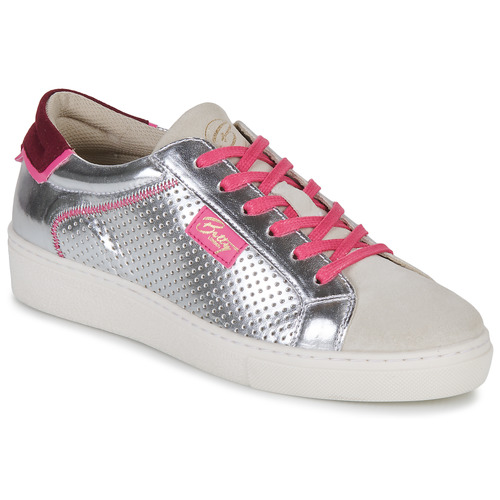 Schuhe Damen Sneaker Low Betty London SANDRA Silbern / Rosa