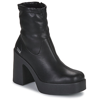 Schuhe Damen Low Boots Yurban BERGAMO Schwarz