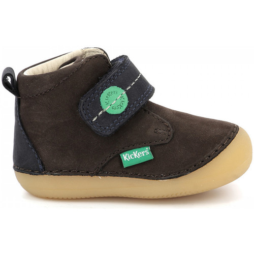 Schuhe Jungen Boots Kickers Sabilo Braun