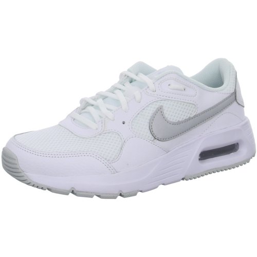 Schuhe Herren Sneaker Nike WMNS  AIR MAX SC,WHITE/MTLC PLA CW4554 100 Weiss