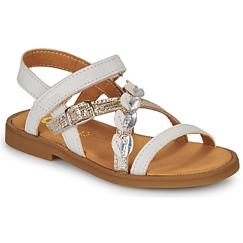 Schuhe Mädchen Sandalen / Sandaletten GBB ELVIRA Weiss