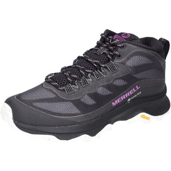 Schuhe Damen Fitness / Training Merrell Sportschuhe MOAB SPEED MID GTX J135414 Schwarz