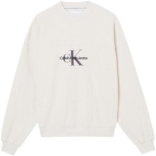 Kleidung Herren Sweatshirts Calvin Klein Jeans  Beige