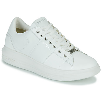 Schuhe Herren Sneaker Low Guess VIBO Weiss