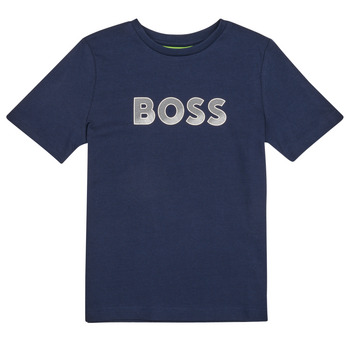 Kleidung Jungen T-Shirts BOSS J25O03-849-C Marine