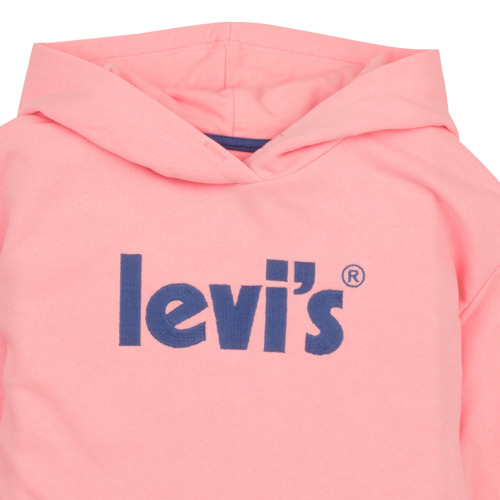 Levi's LVG SQUARE POCKET HOODIE Rosa