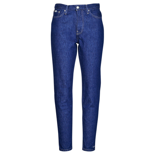 Kleidung Damen Mom Jeans Calvin Klein Jeans MOM JEAN Blau