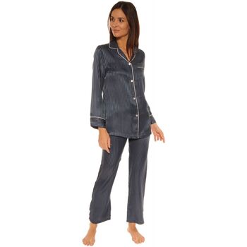 Kleidung Damen Pyjamas/ Nachthemden Pilus CAMELIA Blau