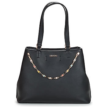 Taschen Damen Handtasche Liu Jo ECS M SATCHEL Schwarz