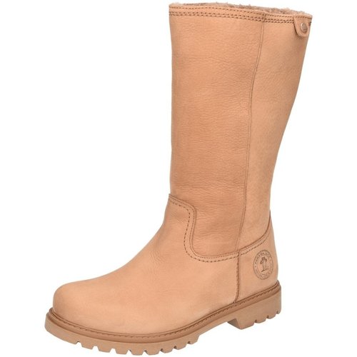 Schuhe Damen Stiefel Panama Jack Stiefel BAMBINA B128 Camel Braun