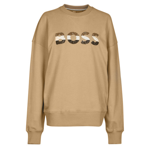 Kleidung Damen Sweatshirts BOSS Ecomy Beige