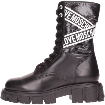 Schuhe Damen Boots Love Moschino  Schwarz