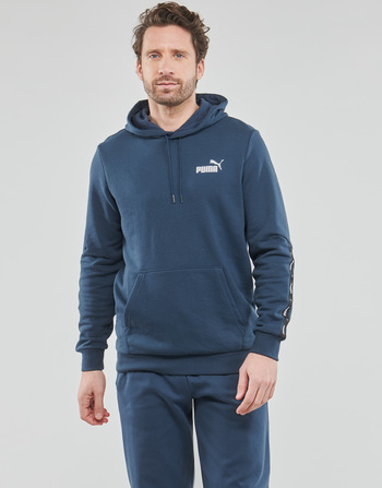 Kleidung Herren Sweatshirts Puma ESS+ TAPE HOODIE Marine