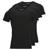 Kleidung Herren T-Shirts Tommy Hilfiger STRETCH CN SS TEE 3PACK X3 Schwarz / Schwarz / Schwarz