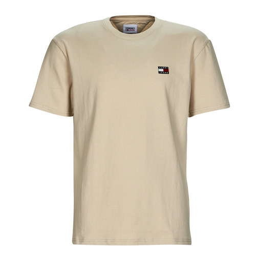 Kleidung Herren T-Shirts Tommy Jeans TJM CLSC TOMMY XS BADGE TEE Beige