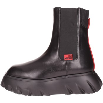 Schuhe Damen Boots Love Moschino  Schwarz