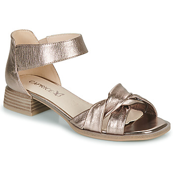 Schuhe Damen Sandalen / Sandaletten Caprice 28202 Gold