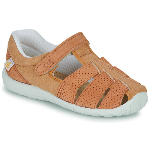 Schuhe Kinder Sandalen / Sandaletten Citrouille et Compagnie SABLO Karamell