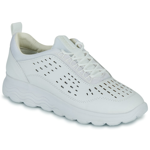 Schuhe Damen Sneaker Low Geox D SPHERICA Weiss