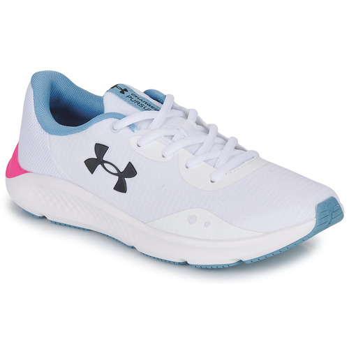 Schuhe Damen Fitness / Training Under Armour UA W CHARGED PURSUIT 3 TECH Weiss / Blau / Rosa