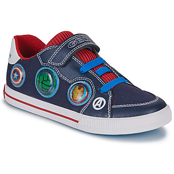 Schuhe Jungen Sneaker Low Geox J KILWI BOY B Marine