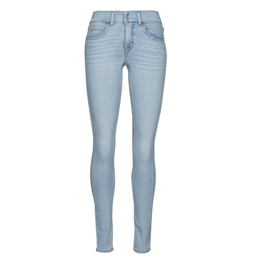 Kleidung Damen Röhrenjeans Levi's 311 SHP SKINNY SLIT HEM Blau