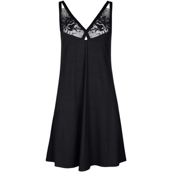 Kleidung Damen Pyjamas/ Nachthemden Lisca Negligé Flamenco Schwarz