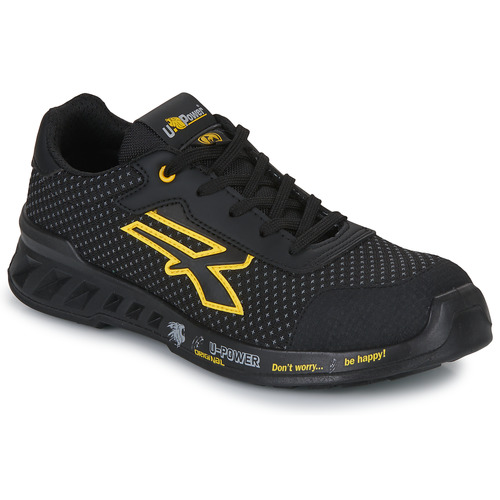 Schuhe Herren Sicherheitsschuh U-Power MATT Schwarz