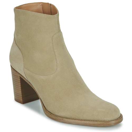 Schuhe Damen Low Boots Freelance LEGEND 7 ZIP BOOT Beige