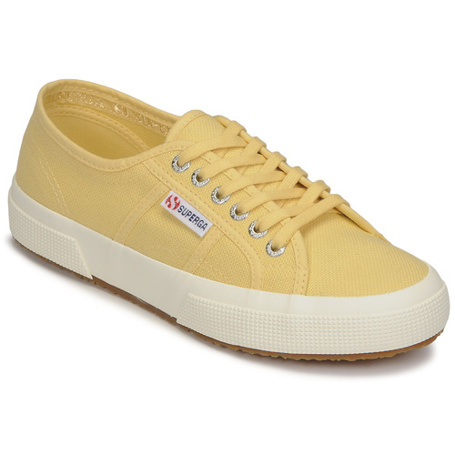 Schuhe Damen Sneaker Low Superga 2750 COTON CLASSIC Gelb