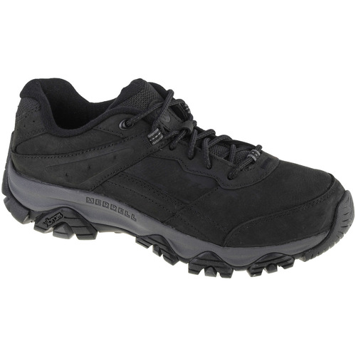 Schuhe Herren Wanderschuhe Merrell Moab Adventure 3 Schwarz