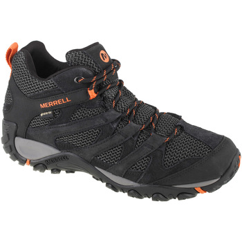 Schuhe Herren Wanderschuhe Merrell Alverstone Mid GTX Schwarz