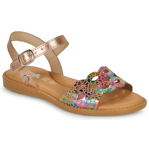 Schuhe Mädchen Sandalen / Sandaletten Citrouille et Compagnie KIMONI Multicolor