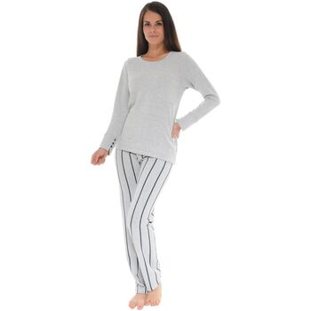 Kleidung Damen Pyjamas/ Nachthemden Pilus TIFAINE Grau