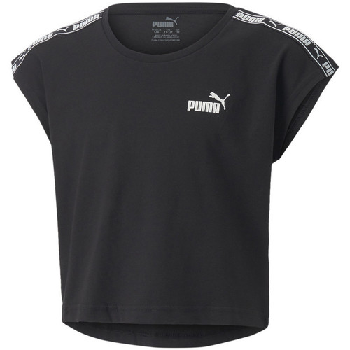 Kleidung Mädchen T-Shirts & Poloshirts Puma 848381-01 Schwarz