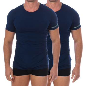 Kleidung Herren T-Shirts Bikkembergs BKK1UTS05BI-NAVY Blau