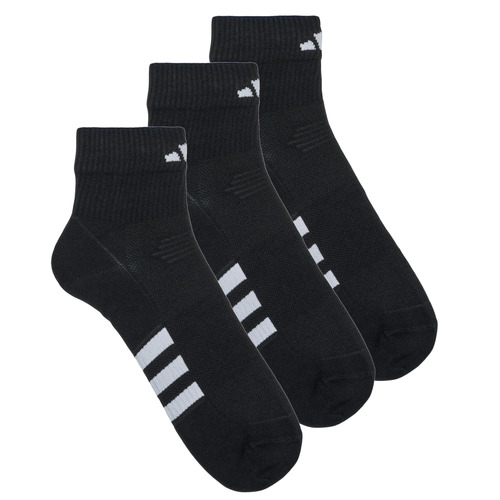 Accessoires Sportstrümpfe adidas Performance PRF LIGHT MID3P Schwarz / Schwarz / Schwarz