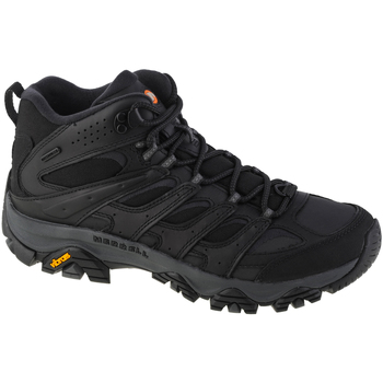 Schuhe Herren Wanderschuhe Merrell Moab 3 Thermo Mid WP Schwarz