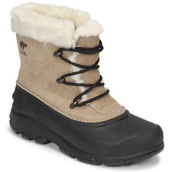 Schuhe Damen Schneestiefel Sorel SNOW ANGEL Beige / Schwarz