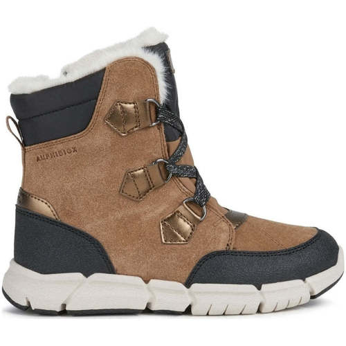 Schuhe Mädchen Boots Geox  Braun